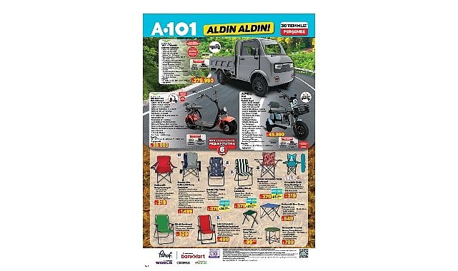 A101 30 Temmuz’da Elektrikli Kamyonet Satacak