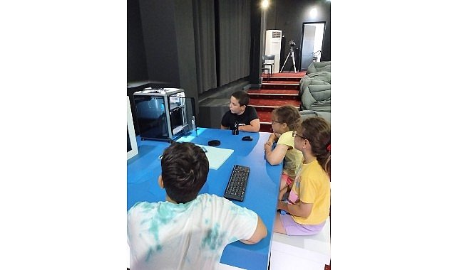 Konak’ta çocuklara 3D tasarım ve üretim fırsatı