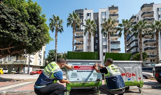 Yenişehir’de çöp dedektifleri iş başında