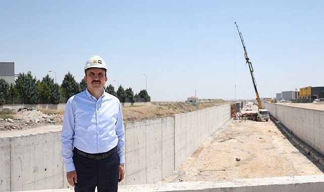 Başkan Altay, Keçili Kanalı Islah Çalışması ve Murat Kurum Caddesi’nde İncelemelerde Bulundu