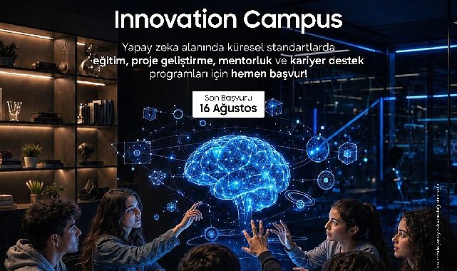 Innovation Campus’un yeni yapay zekâ sınıfı için başvuruları için geri sayım başladı