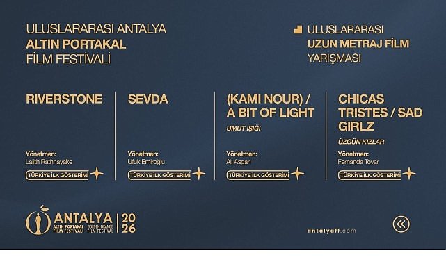 Antalya Altın Portakal Film Festivali’nde Yarışacak Filmler Açıklandı!