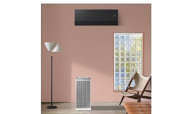 Samsung Bespoke AI WindFree Pro Black Klima alana Hava Temizleyici hediye!