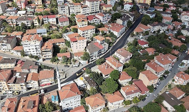Maltepe’de asfalt seferberliği devam ediyor