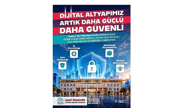 Nilüfer Belediyesi dijital altyapısını güvenceye aldı